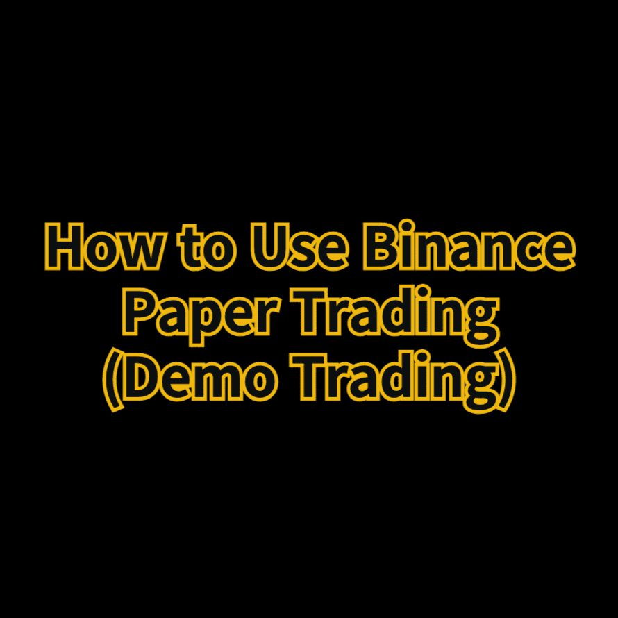 바이낸스 모의거래 하는 법 데모 트레이딩