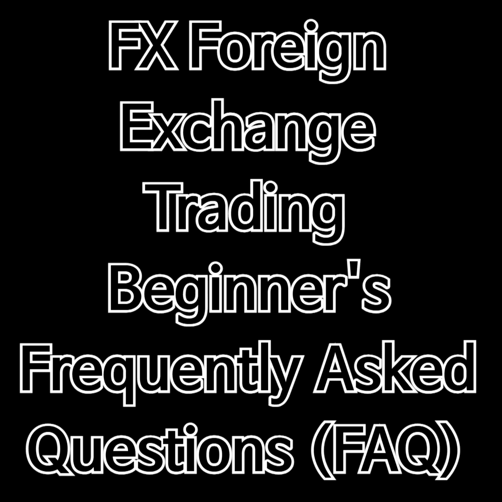 FX 외환거래 입문자용 자주묻는 질문 FAQ 총 정리