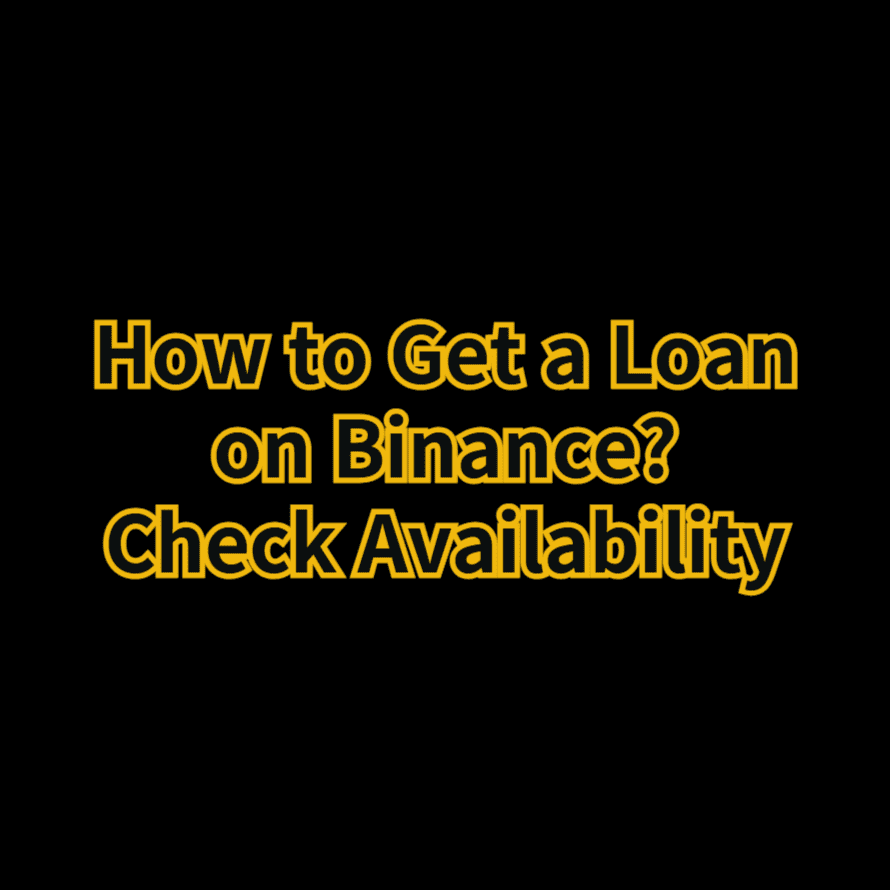 바이낸스 대출 방법 Loans 사용법