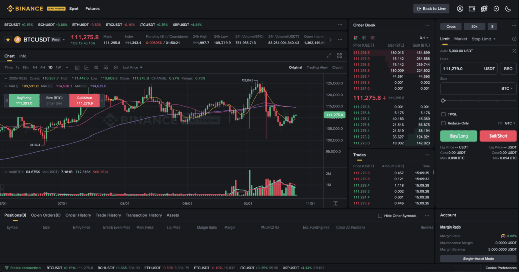 바이낸스 모의투자 하는 법