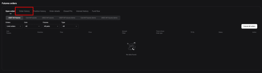 2025 비트겟 거래 내역 확인 방법 알아보기 (입출금 내역은?)