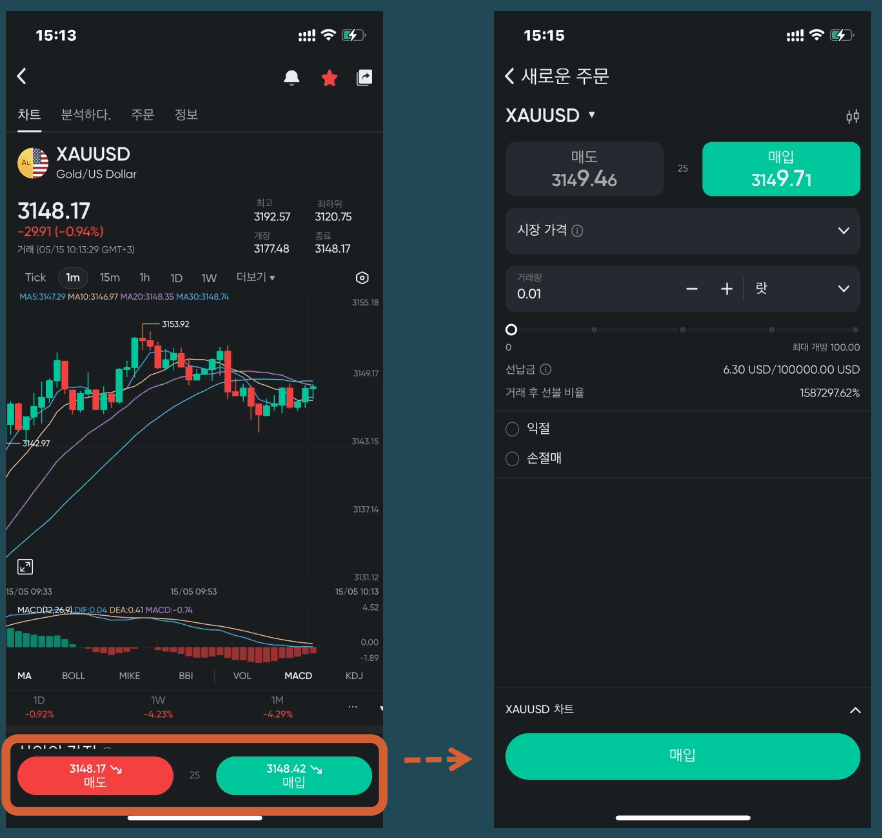 Vantage 앱 사용법 정리, 1분만에 가입부터 입금, 주문 실행까지 한 번에 배우기