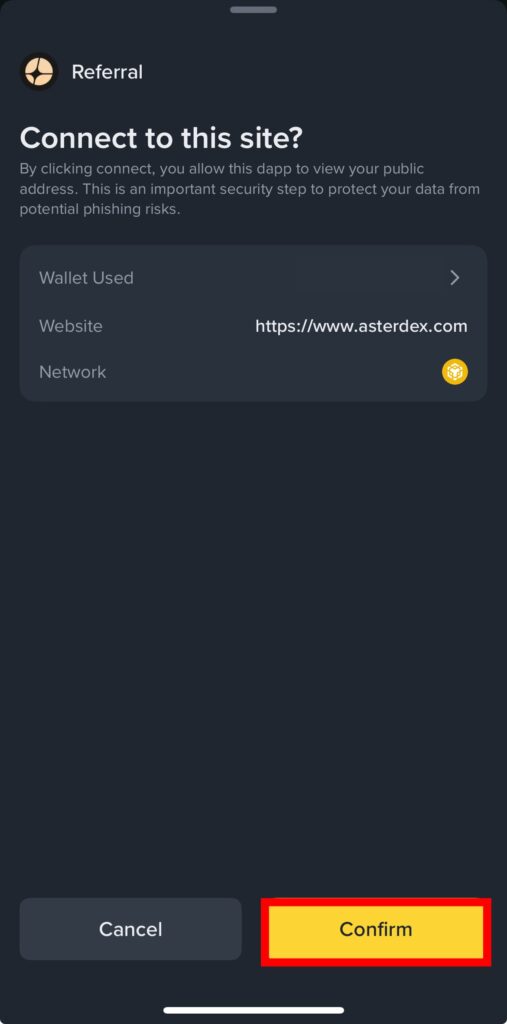 아스터 지갑 연결 방법(바이낸스 월렛)