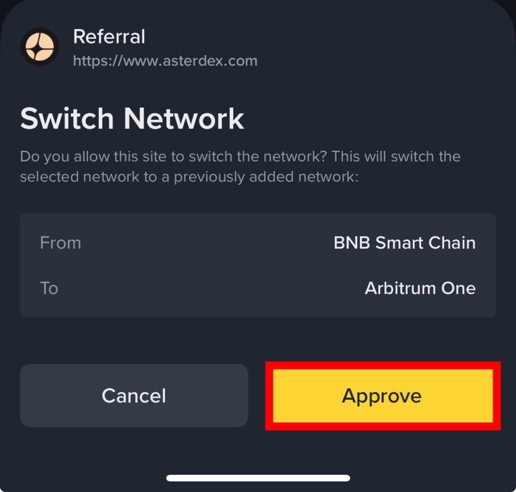아스터 지갑 연결 방법(바이낸스 월렛)