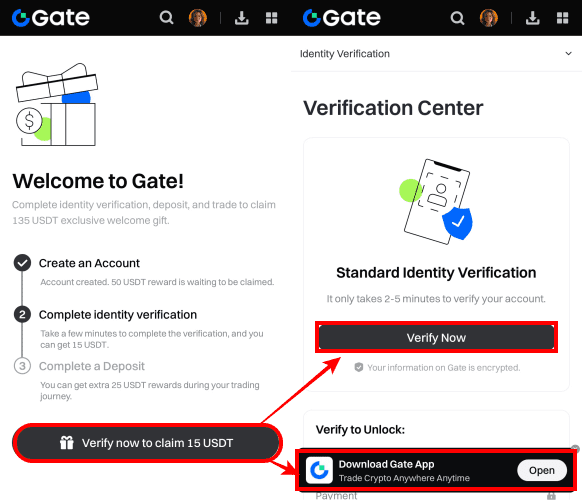 게이트 아이오 Gate io 50% 페이백 가입 방법