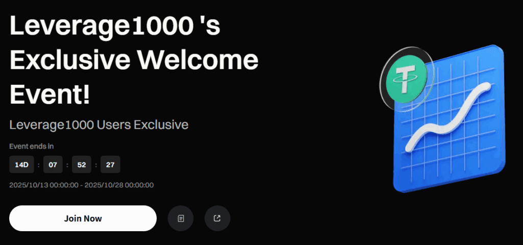 신규 사용자 첫 거래 시, 최대 50 USDT 에어드랍