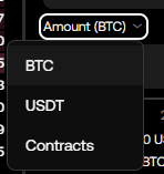 Amount 가격 표시
