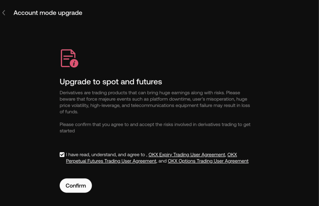 OKX 선물거래 방법